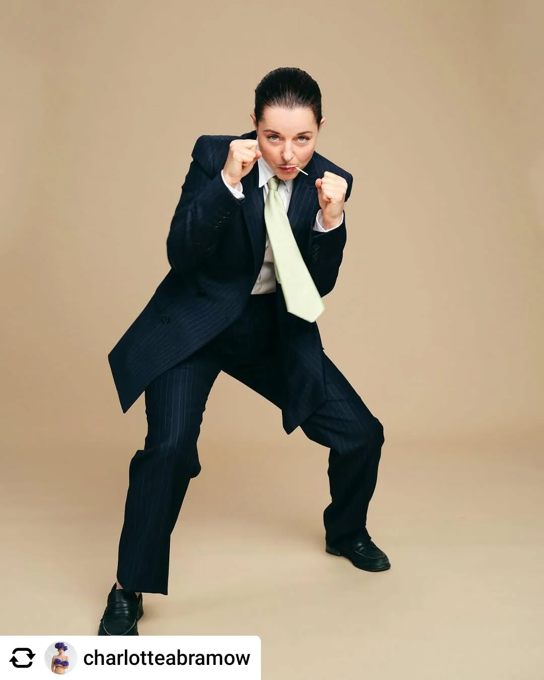 Posted @withregram • @charlotteabramow Fantastique @laurecalamy 🔥 pour @parismatch 📸 Laure en ce moment au théâtre dans la pièce "Peau d'homme" 🙆🏻‍♂️ 

Stylisme @alyseehenot 
Hair @joseluiscasasserrano_pro
Make-up @alicesperanto 
Light @heloise_dombreval 

Merci @fursac.paris @gauthierborsarello pour le beau costume 👔