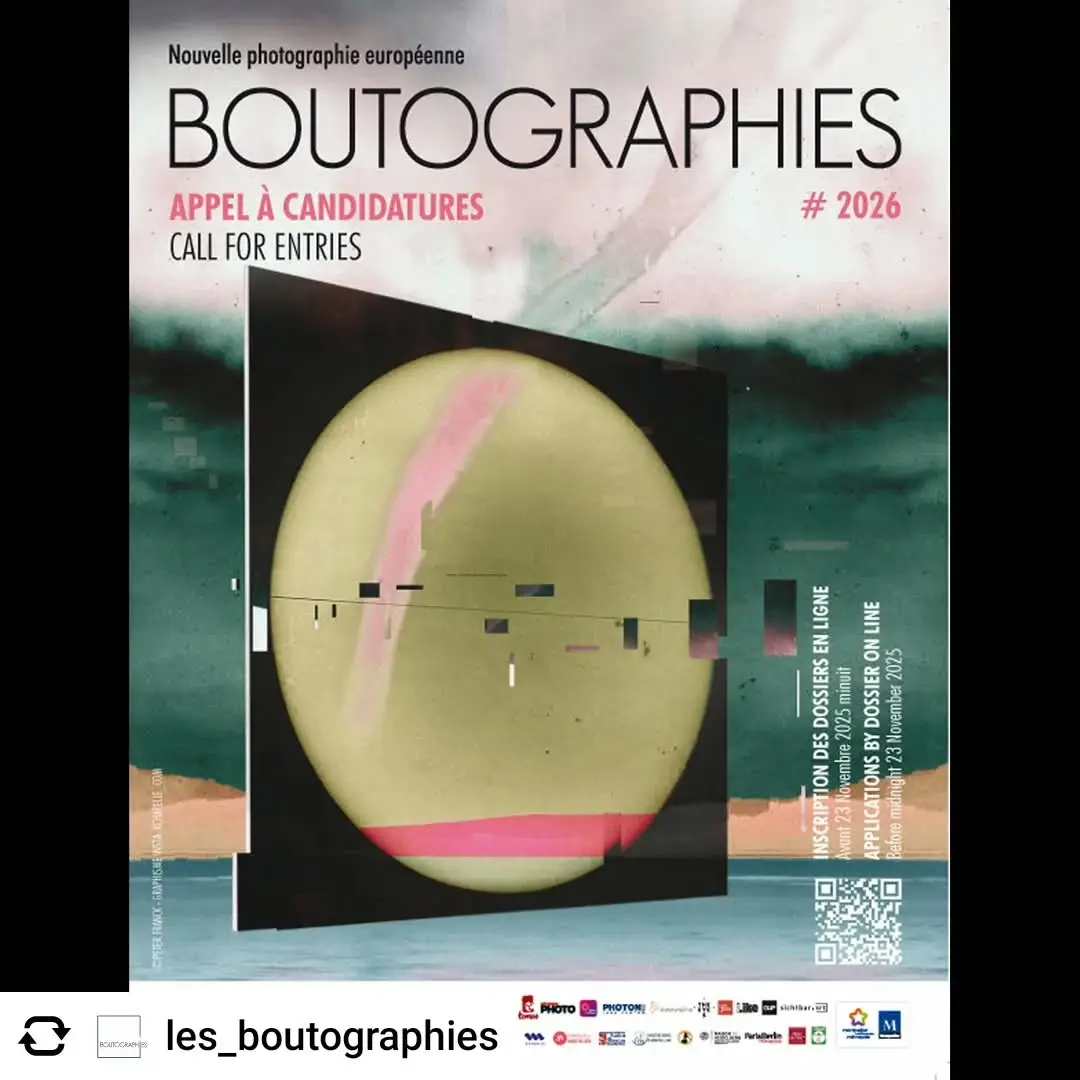 Posted @withregram • @les_boutographies Heureux de vous retrouvez sur les réseaux 😊
Les Boutographies lancent jusqu'au 23 novembre son Appel à candidatures. 
Si vous souhaitez nous envoyer votre candidature, rendez-vous sur notre site en page d'accueil.
🥁 26ème Appel à candidatures
🗓Deadline 23/11/25
🖥www.boutographies.com
@labophoton 
@theeyespublishing 
@villedemontpellier 
@reponsesphoto 
@lesjoursfr 
@mutuelledesmotards 
@gazette_live 
@passcultureofficiel 
@reseau_lux 
#photographies #festivalphoto #photographes #opencallforphotographers #contemporaryphotography #photographie #photographieart #callforphotographers #womeninphotography #womenphotographers #femalephotographer #ilfotografo #photographyproject #photographysubmission #internationalphotographyawards